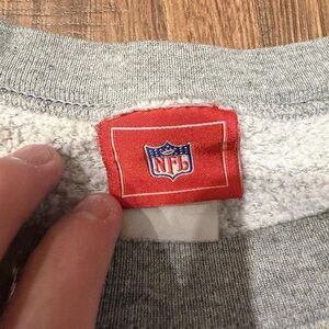 NFL Red and Gray Sweatshirt